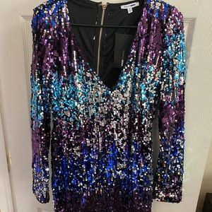 Fashion Nova Sequin Dress